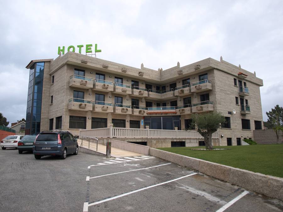 Hotel Pedramar Playa de la Lanzada Buitenkant foto